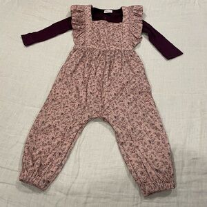 Jamie Kay overalls set. Size 1 YR.